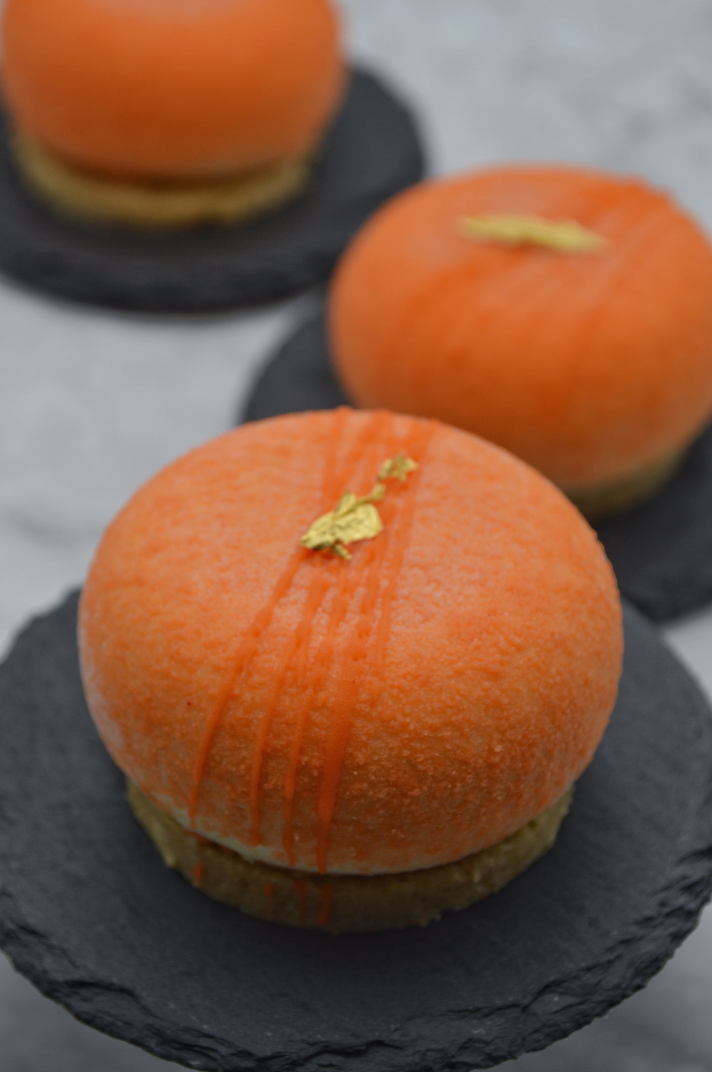 Carrot Cheesecake Pebble