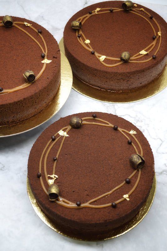 Chocolate & Caramel Entremets