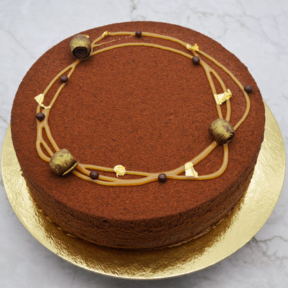 Chocolate & Caramel Entremets