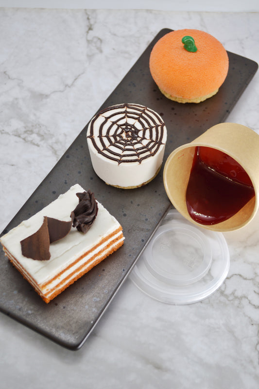 Halloween selection of individual desserts